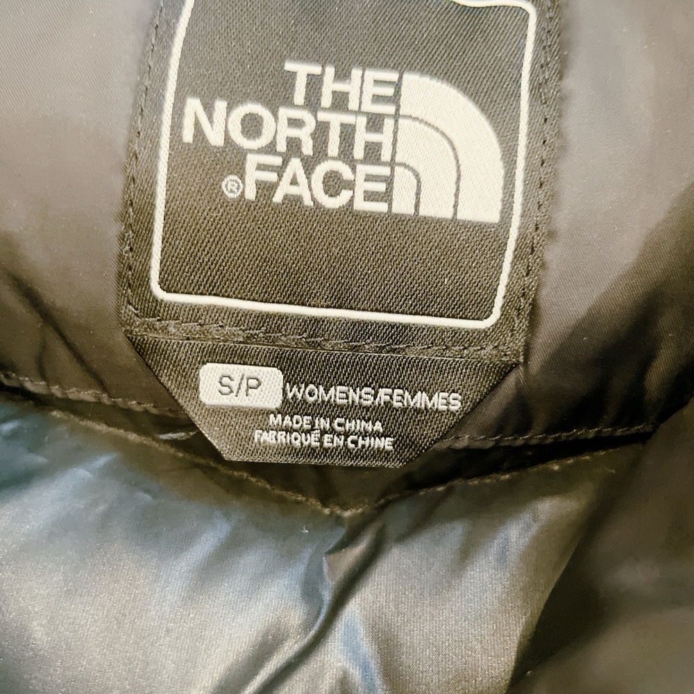 Women's THE NORTH FACE 700 SPORTS Slim DOWN QUILT PUFFER BLACK VEST Jacket S - Picture 4 of 6